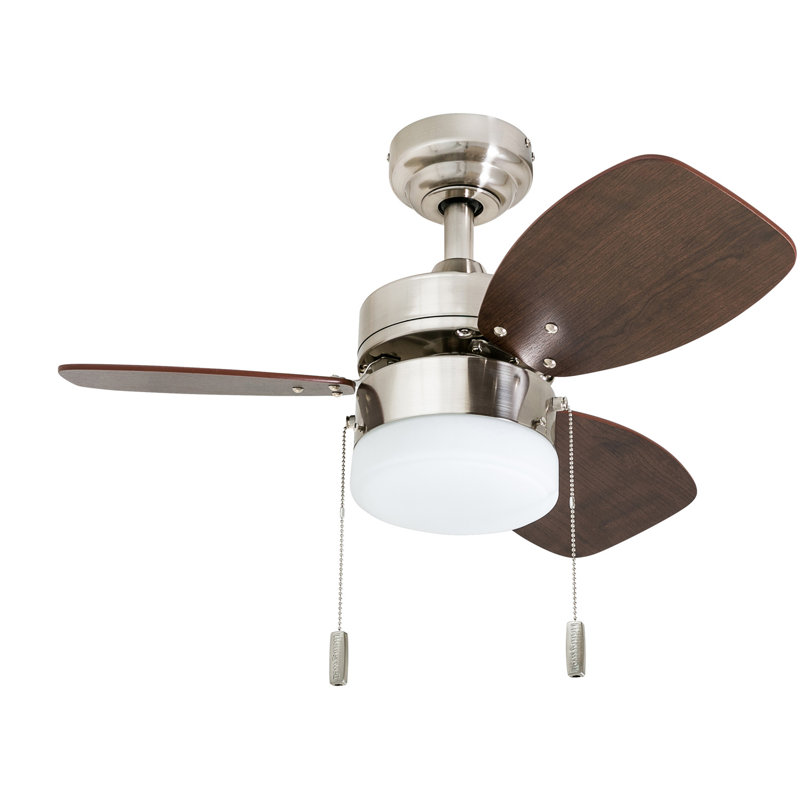 Ebern Designs 30 Charlack 3 Blades Led Ceiling Fan Light Kit