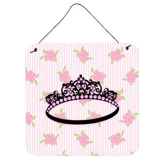 Harriet Bee Ballerina Tiara Sparkles Metal Wall Décor Wayfair Harriet Bee Ballerina Tiara Sparkles