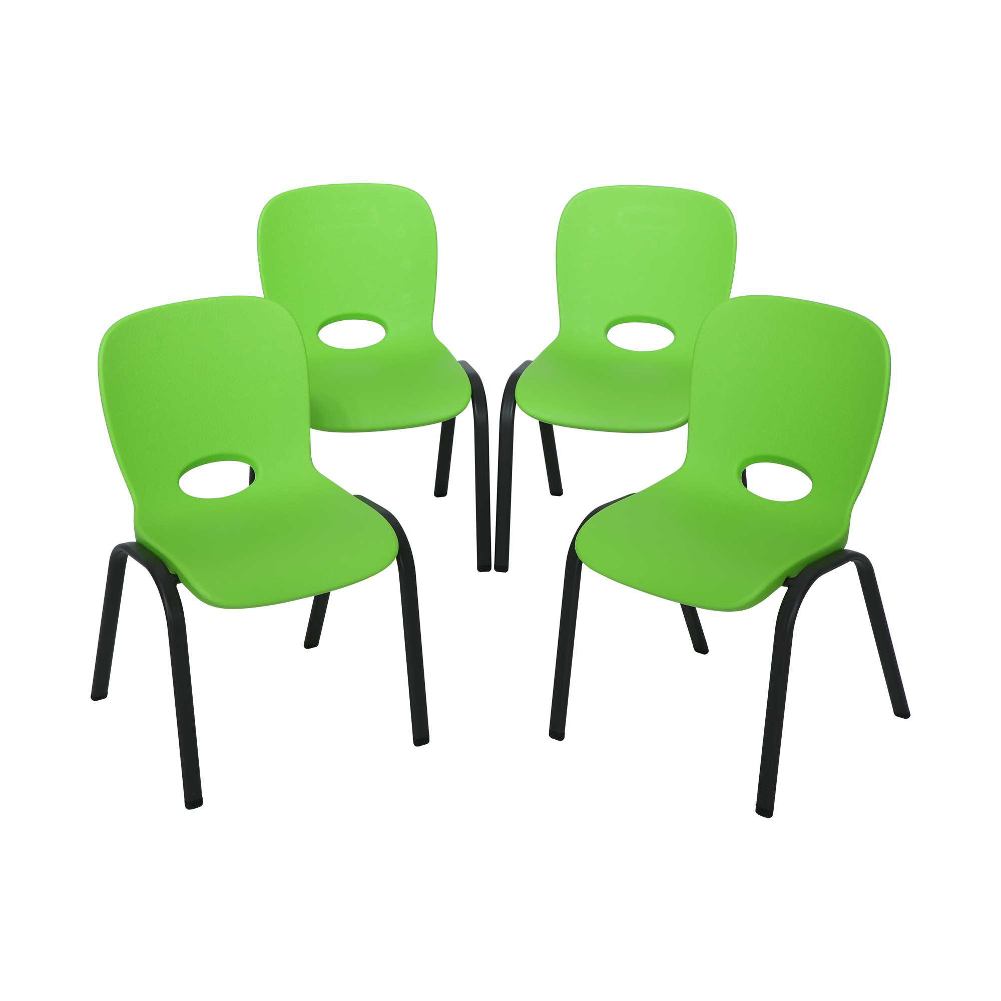 Lifetime 80473 Children Chair Lime Green 38.2 x 36.8 x 59.8 cm 4-Piece 