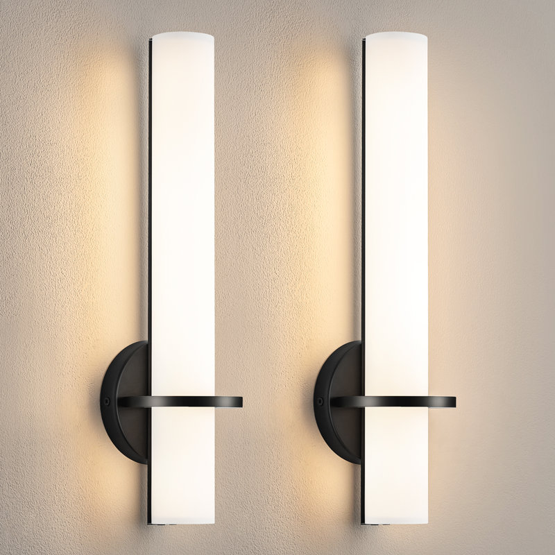 Boscobel LED Wallchiere Dimmable Wall Sconce Finish: Matte Black