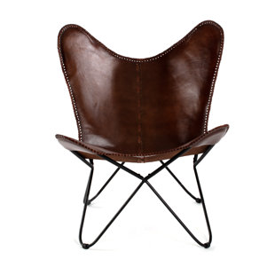Go to store & view more images Williston Forge Candide Iron Butterfly Lounge Chair