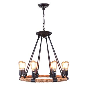 8-Light Kitchen Island Pendant