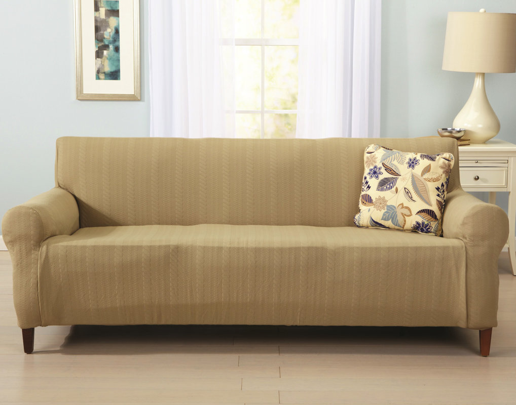 Home Fashion Designs Darla Box Cushion Sofa Slipcover & Reviews ... Home Fashion Designs Darla Box Cushion Sofa Slipcover & Reviews ...