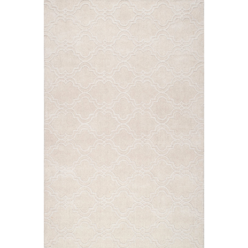 Willa Arlo Interiors Alonza Geometric Handmade Tufted Wool Ivory Area Rug Reviews Wayfair,Creative Beautiful Girl Sketch Girl Wallpaper Drawing With Color