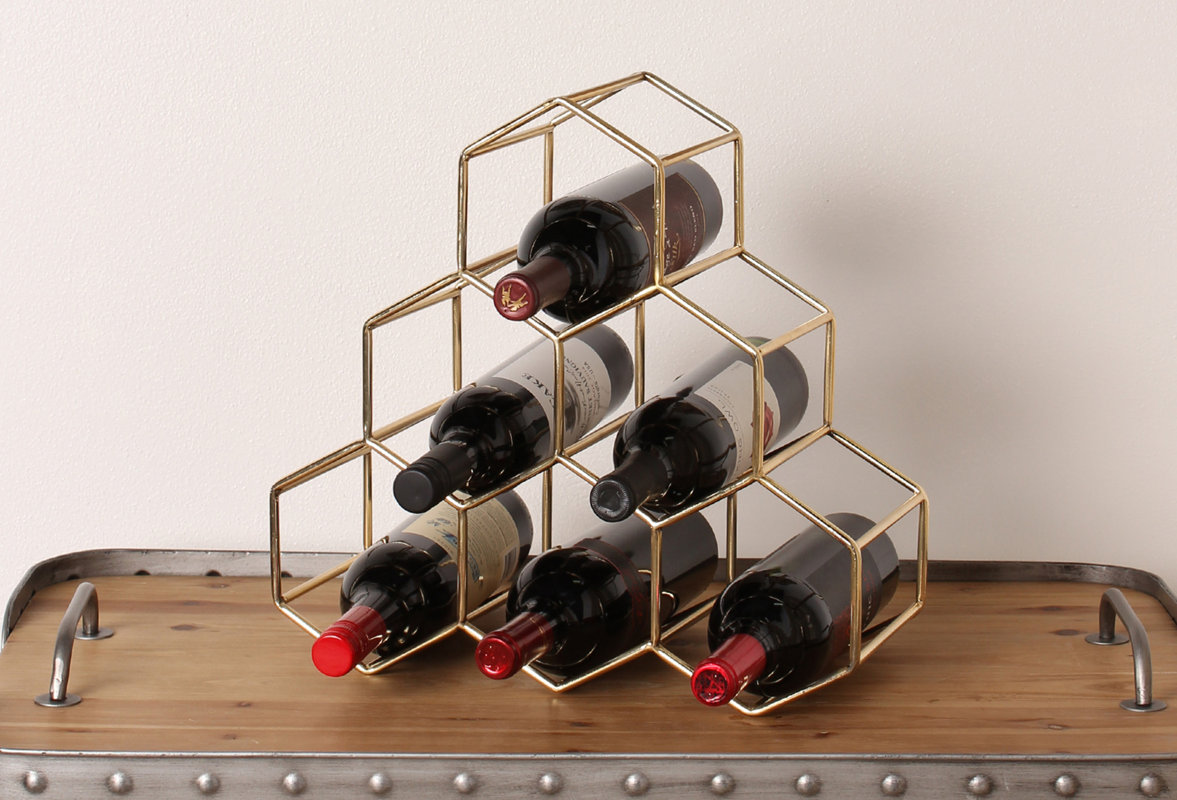 Kate And Laurel Merl Bottle Tabletop Wine Bottle Rack Reviews - Defaultname kate and laurel merl bottle tabletop wine bottle rack reviews - defaultname