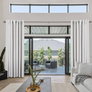 Sliding Glass Door Curtain Rod Wayfair Ca
