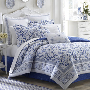 Charlotte Reversible Comforter Set by Laura Ashley Home