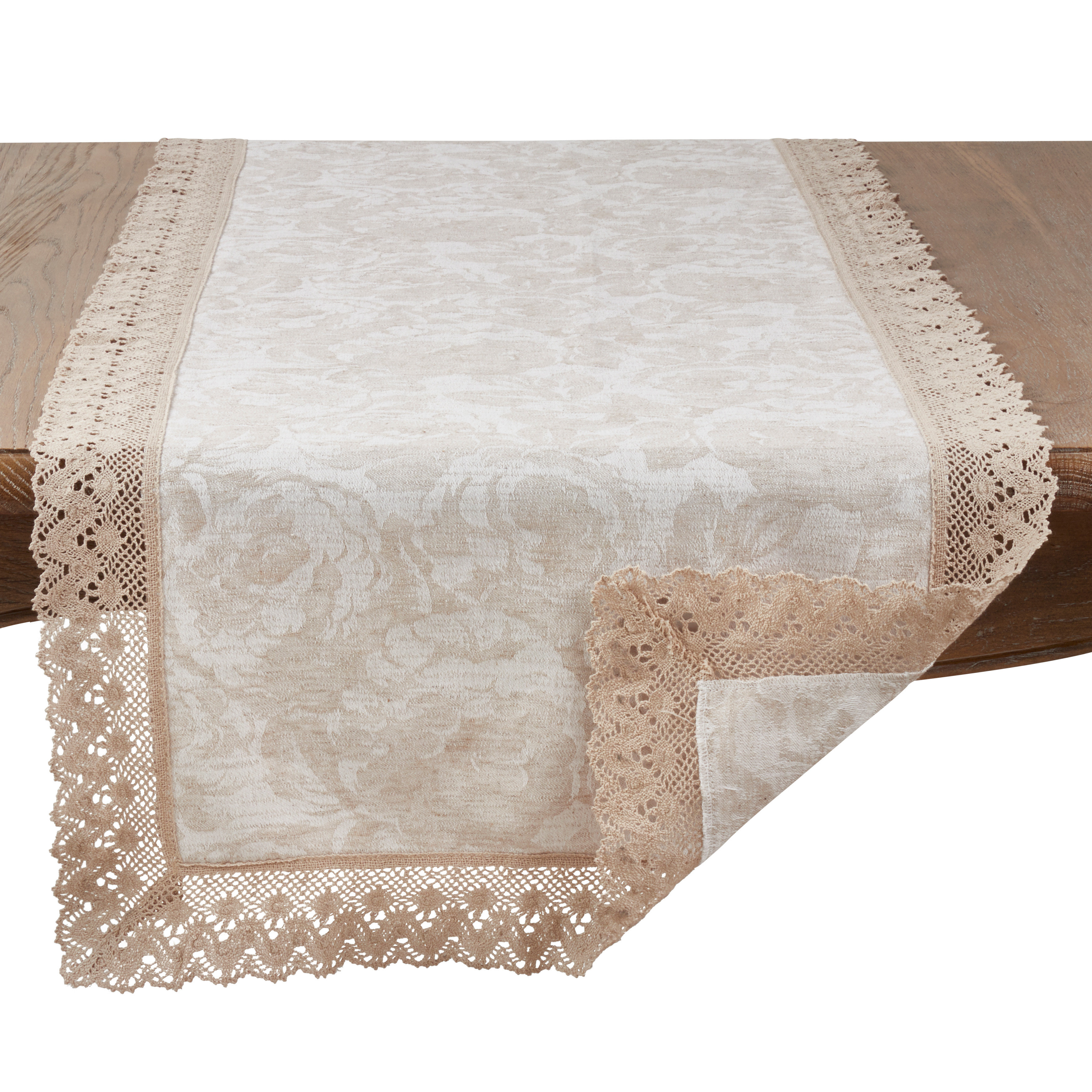 House Of Hampton Feronia Jacquard Table Runner Reviews Wayfair