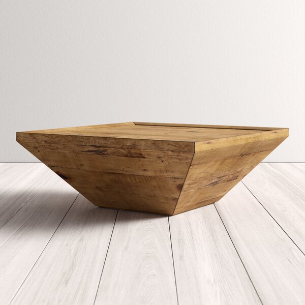 modern wood coffee table