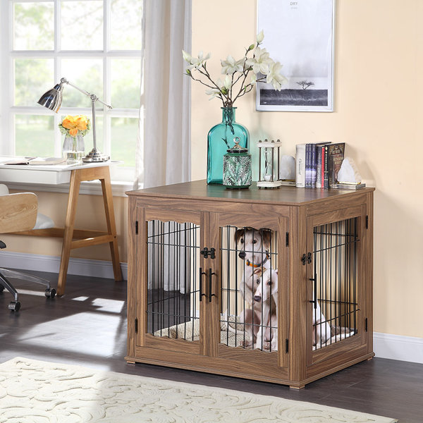 wayfair dog crate table