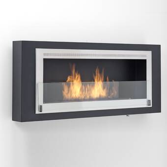 Eco Feu Montreal Wall Mounted Ethanol Fireplace Wayfair