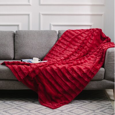 Red Blankets & Throws You'll Love in 2020 | Wayfair