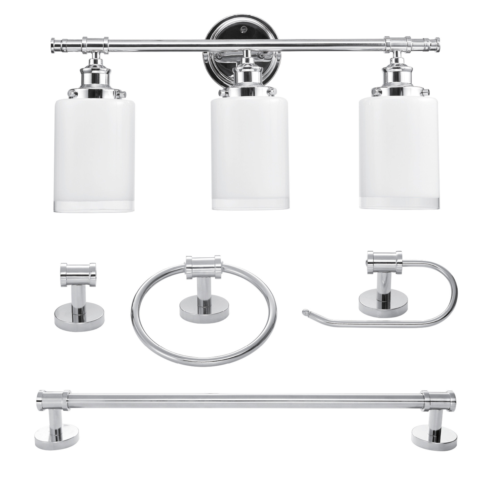 Globe Electric Company Freya 5 Piece Bathroom Hardware Set Wayfair