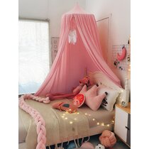 Out Door Events Dressing Room Violet Top Around Pink Butterfly Decorate Bed Canopy Tent Mosquito Net for Girls Bed