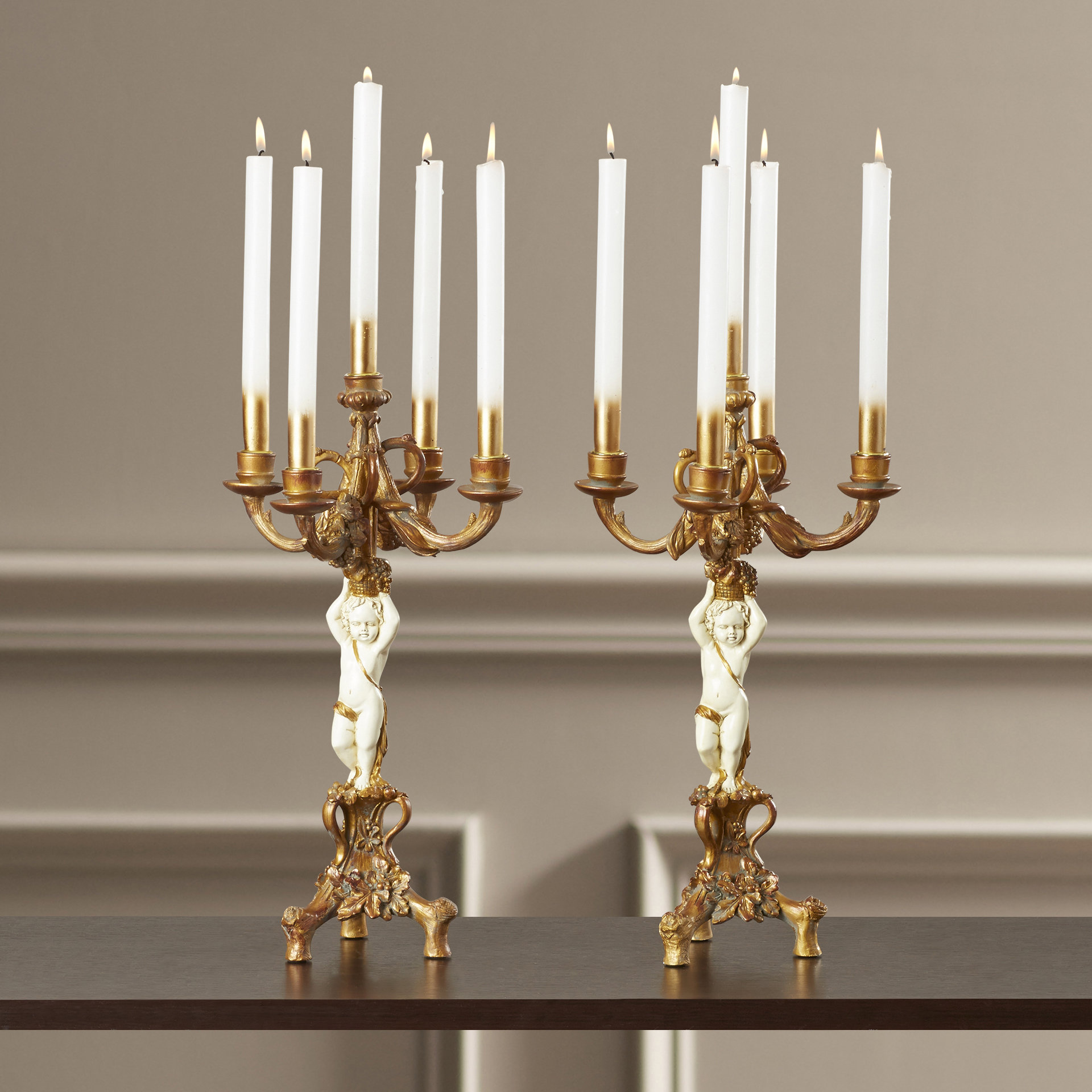 Astoria Grand Tall Plastic Candelabra Reviews Wayfair