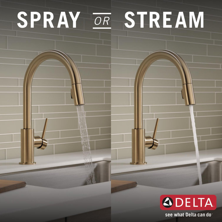 9159-CZ-DST,BL-DST,AR-DST Delta Trinsic Pull Down Single ...