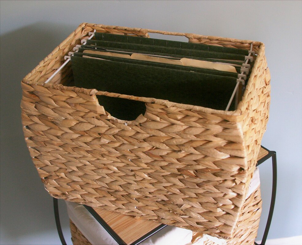 Pangaea Seagrass Basket Storage Pangaea Rattan 3 Drawer File
