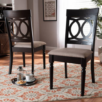 Red Barrel Studio Tyrell Bent Spindle Back Solid Wood Dining Chair Wayfair