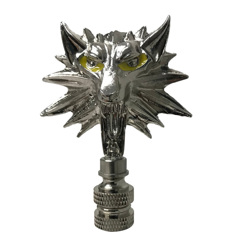 Home Concept Wolf Head Lamp Finial Wayfair
