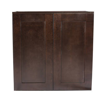 Ebern Designs Frits Fully Assembled 30x30x12 In Kitchen Wall Cabinet In White Wayfair