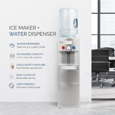 Countertop Hot And Cold Electric Water Cooler Della