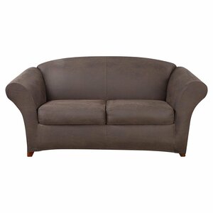 Ultimate Stretch Box Cushion Loveseat Slipcover