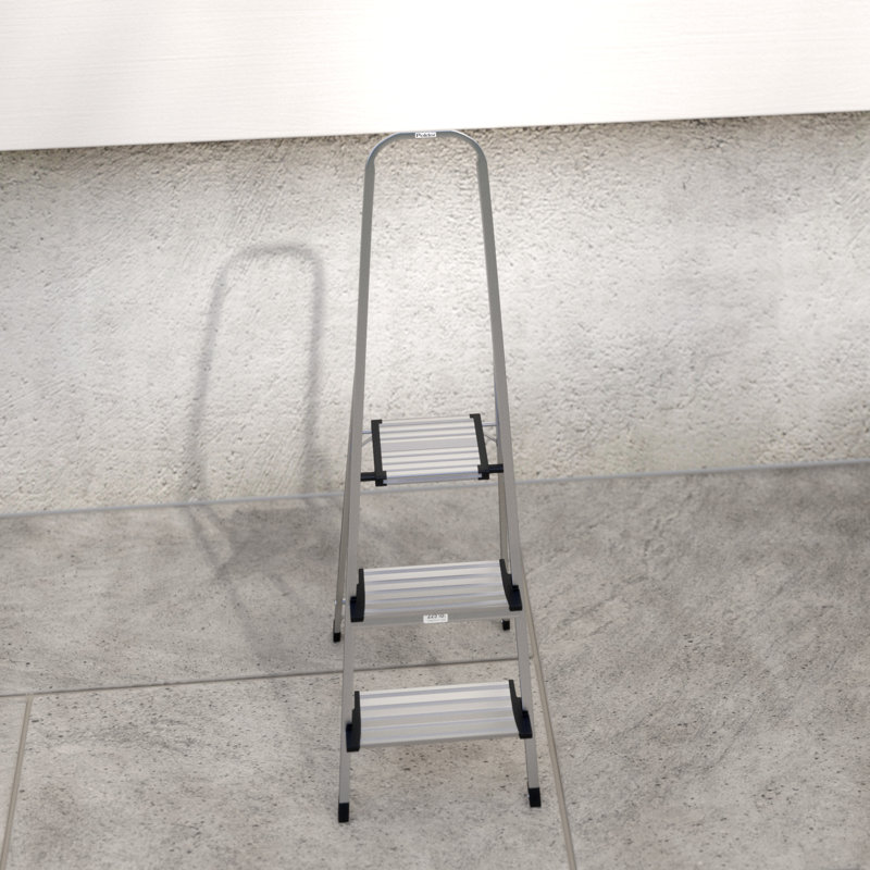 Wfx Utility Wayfair Basics Aluminum 3 Step Ultralight Folding Step Stool Reviews Wayfair