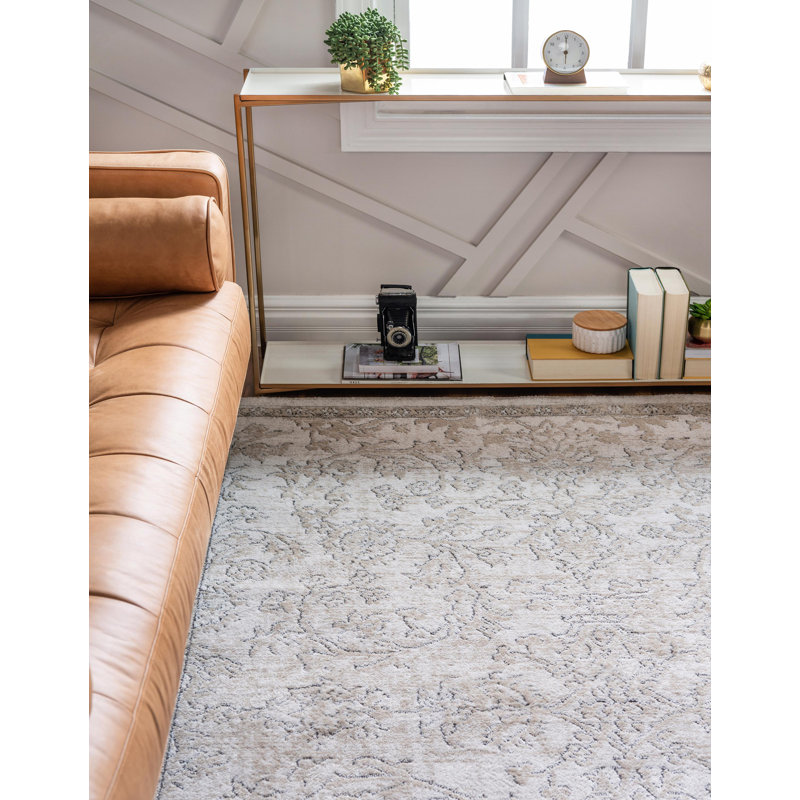 Ophelia & Co. Gautier Performance Ivory Rug & Reviews | Wayfair