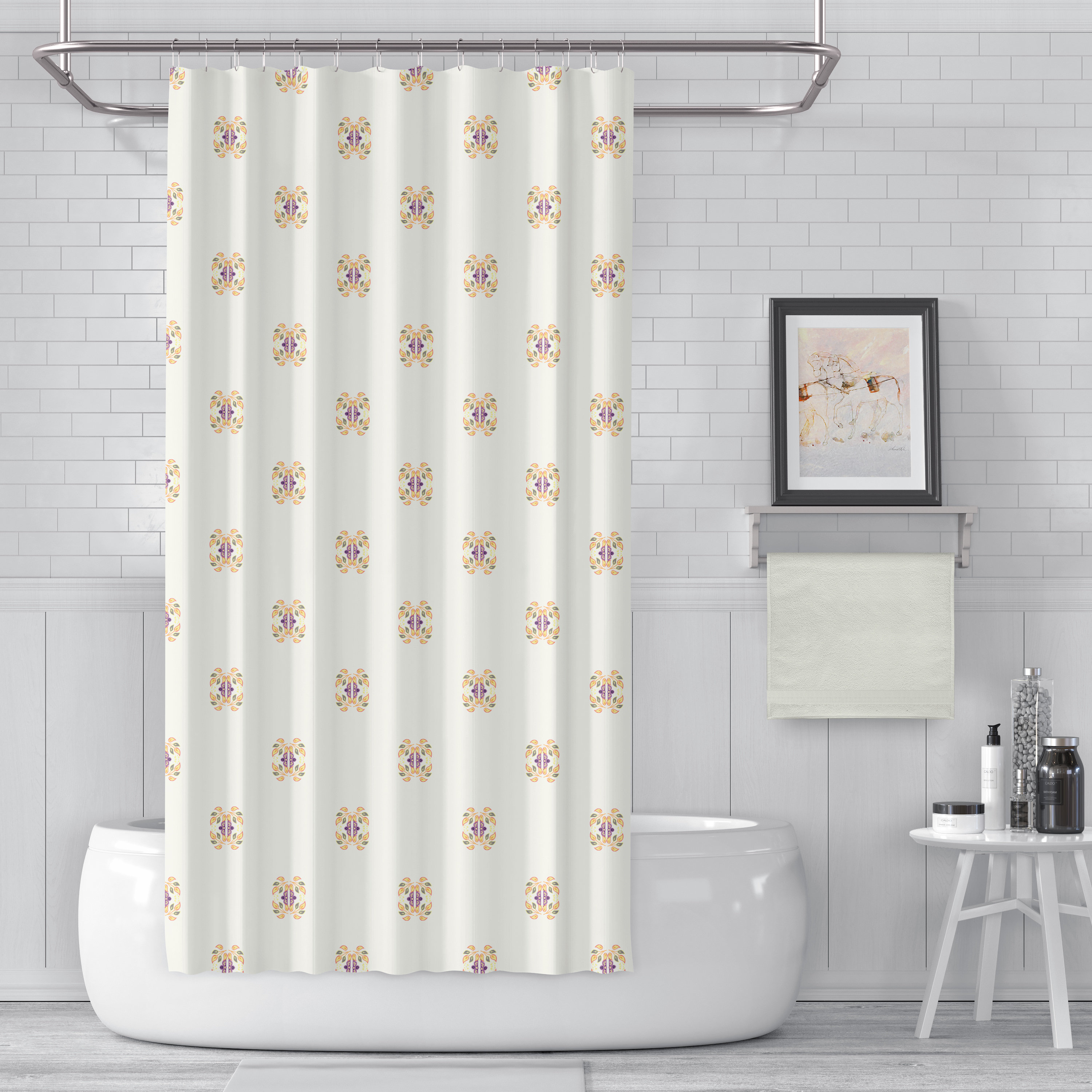 Bungalow Rose Otto Luxury Single Shower Curtain Wayfair Bungalow Rose Otto Luxury Single Shower