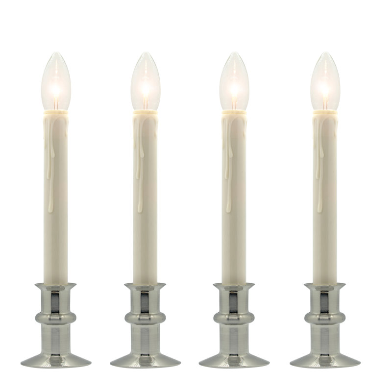 Dual Intensity B/O Hugger Window Candle - NO REMOTE Color: Gray