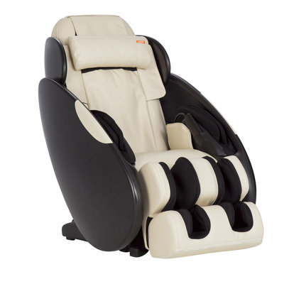 iJoy Faux Leather Power Reclining Massage Chair Human Touch Fabric Bone