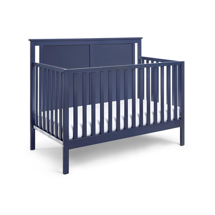 graphite blue crib