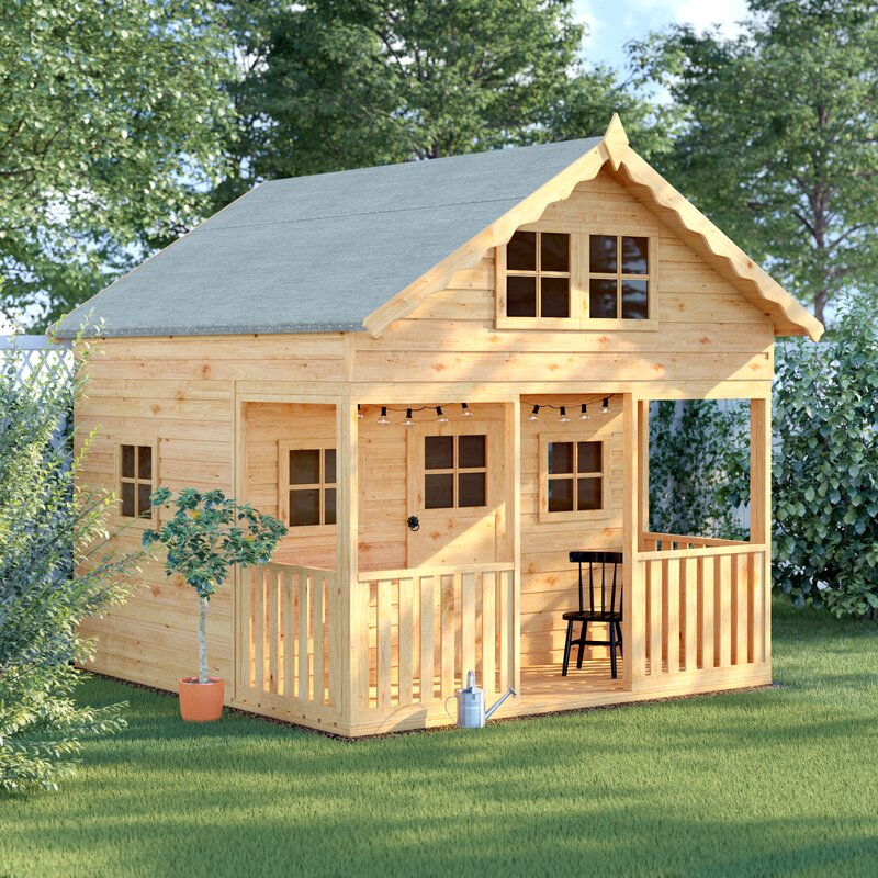 wayfair wooden playhouse