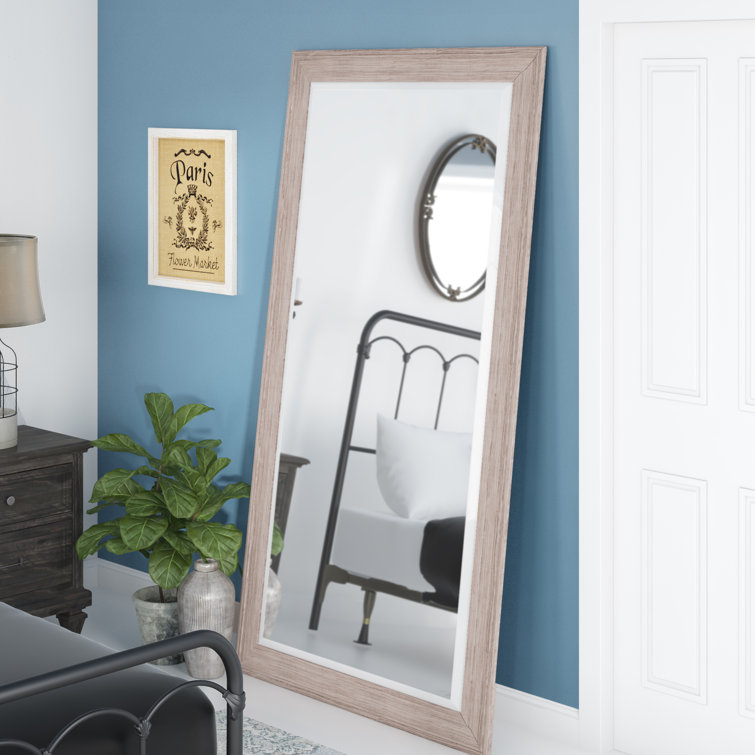 Sand & Stable Montauk White Wash Leaner Full Length Mirror & Reviews