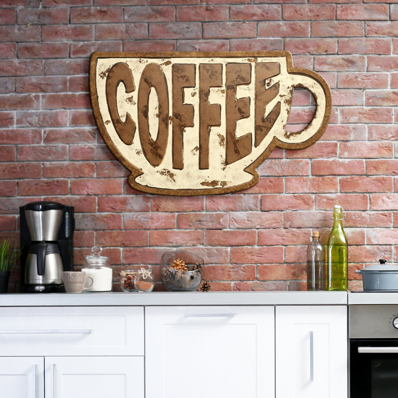 Winston Porter Coffee Mug Sign Wall Decor Wayfair