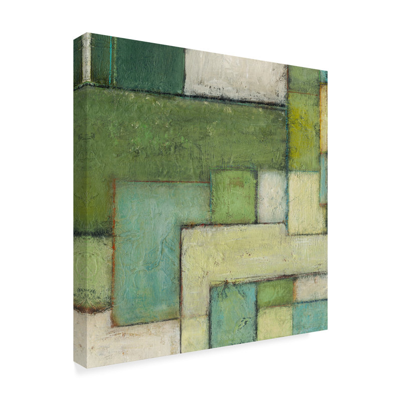 Ebern Designs Green Space Iii Acrylic Painting Print On Wrapped