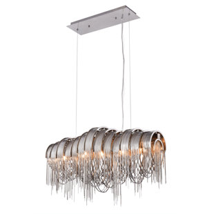 Go to store & view more images Veta 5-Light Kitchen Island Pendant by Everly Quinn