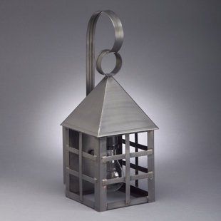 Go to store & view more images Gipson 1-Light Outdoor Wall Lantern by Alcott Hill