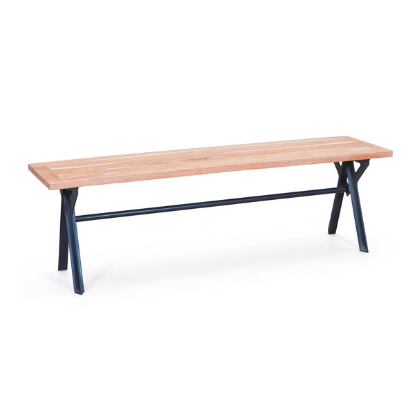 Williston Forge Nicolasa Wood Dining Bench | Wayfair.co.uk