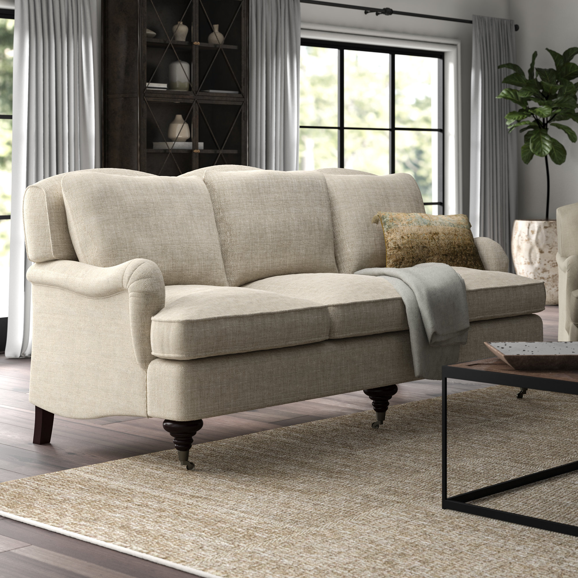 Greyleigh Dekalb 85 Charles Of London Sofa Reviews Wayfair
