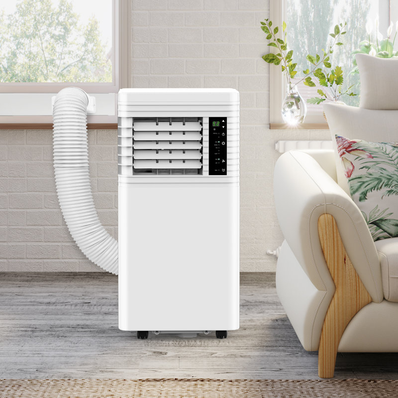 R.W.FLAME Portable 3-in-1 10000BTU Air Conditioner with Remote Control,24Hrs Timer,Digital Display Number of Zones: 300