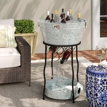 Beverage Tub Stand Ice Buckets Wine Chillers Up To 65 Off Until 11 20 Wayfair Wayfair