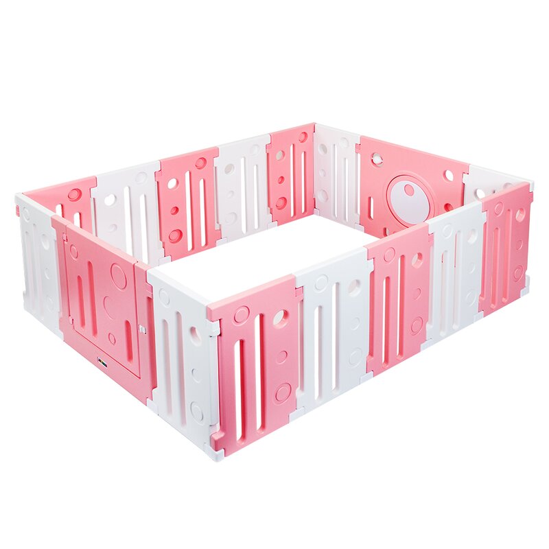 pink baby gate