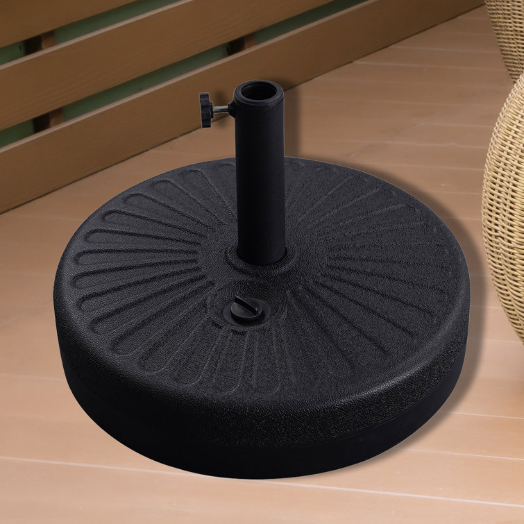 10 ft umbrella base clearance