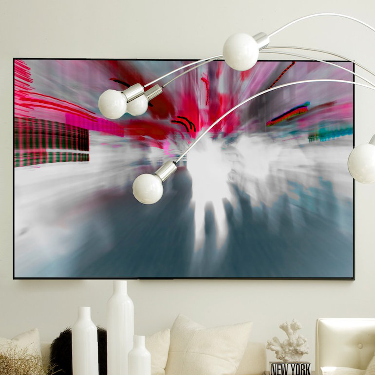 Carlyle Fine Art Figurative The Rush Framed Graphic Art Wayfair
