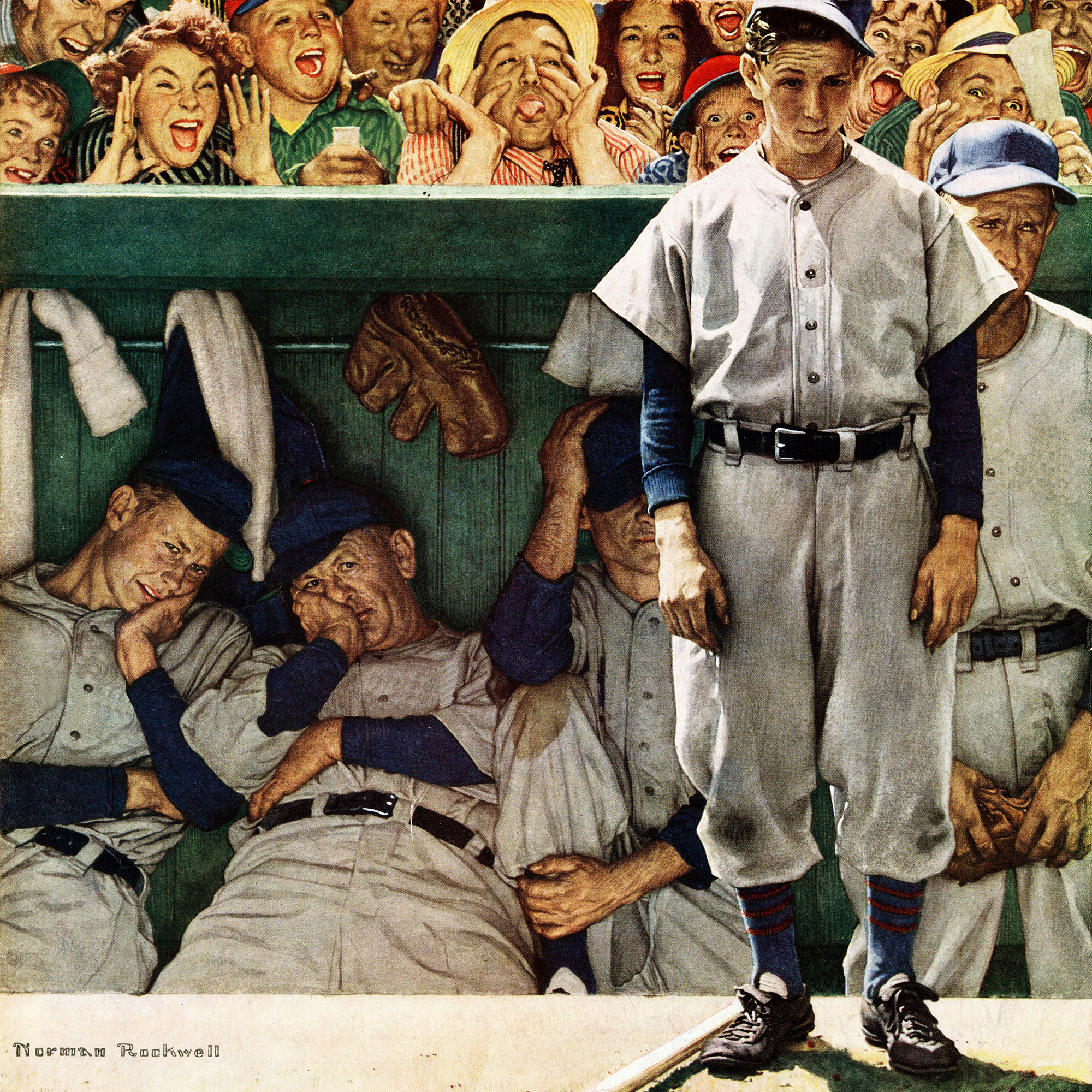 Norman Rockwell was one of America's leading artists. 