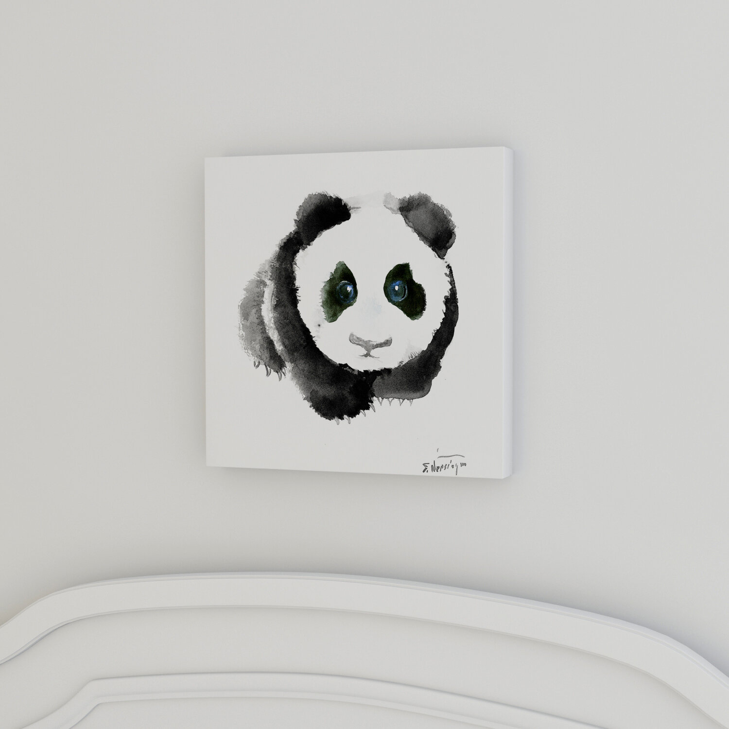 Redwood Rover Baby Panda Canvas Art Reviews Wayfair