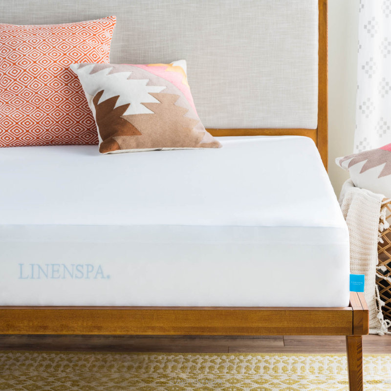 Linenspa Smooth Hypoallergenic Waterproof Mattress Protector & Reviews