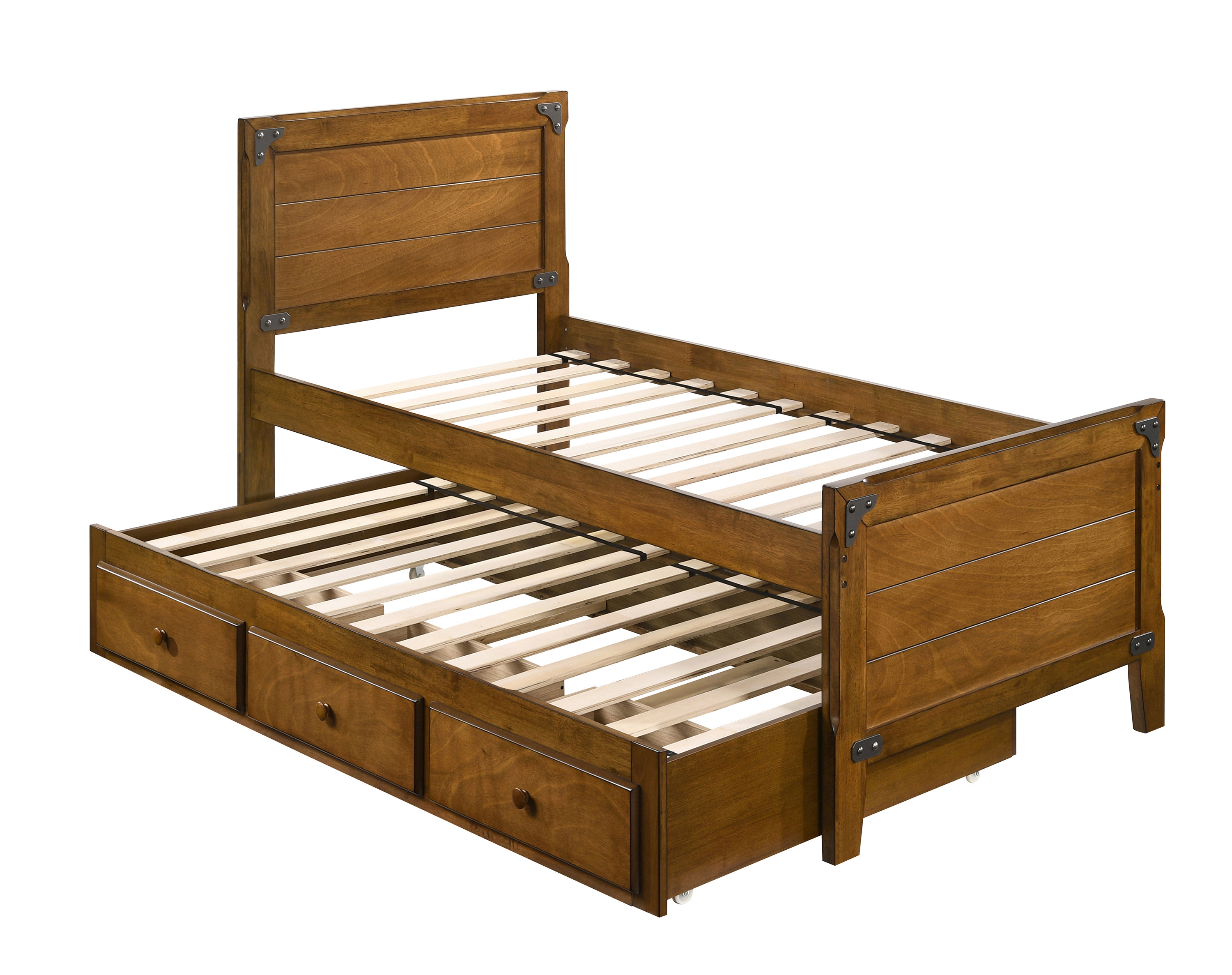Redwood Rover Alana Twin 3 Drawer Platforms Bed with Trundle by Redwood