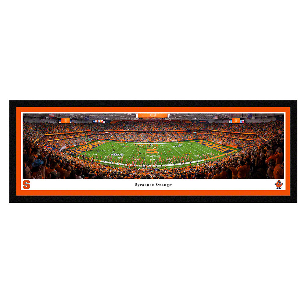 BlakewayPanoramas Syracuse Orange by James Blakeway Picture Frame